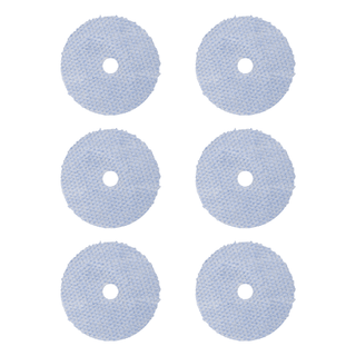 BUFF AND SHINE | Blue/White 100% Knitted Wool Blue Foam Interface (Edge Bevel) • Cutting Car Supplies Warehouse