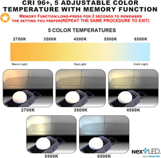 NextLED | Ultimate Professional Rechargeable Color Match Light