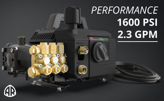 AR630(black) Pro Electric Pressure Washer – Commercial-Grade Performance for Detailers & Professionals