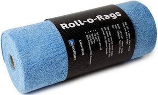 AUTOFIBER Roll-o-Rags Microfiber Towels on a Roll 12"x12" Blue