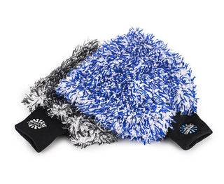 THE RAG COMPANY | The Cyclone Ultra Wheel Mitt, Blue/Black (2-pack)