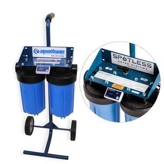 CR SPOTLESS 100 Gallon Deionized Water Filter Rolling System