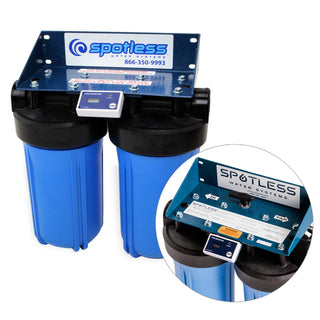 CR SPOTLESS 100 Gallon Deionized Water Filter Wall Mounted System