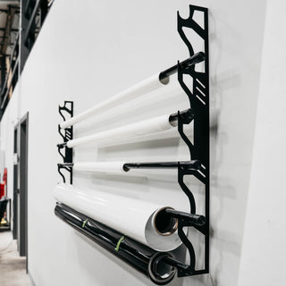 OPTICLE | 6 Roll Hold Stainless Steel Wall Mounted Rack