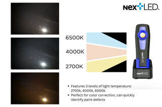 NextLED | Professional Color Matching Light - CRI 96+ & 3 Temperature