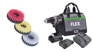 FLEX | Drill & Drill Brush Kit
