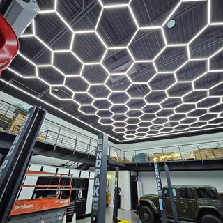 Dimmable Hexagon Garage Lights