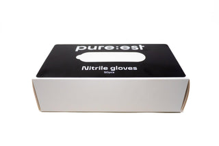 PURE:EST Black Nitrile Gloves