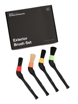 4 Piece Koch Chemie Exterior Brush Set