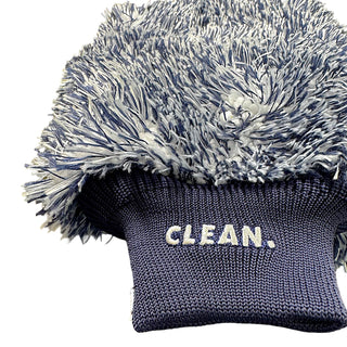 CLEAN. Premium Microfiber Wash Mitt – Safe & Swirl-Free Hand Washing