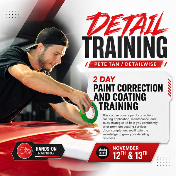 DetailWise | Paint Correction & Coating Training (2-days)