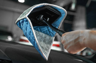 AUTOFIBER | [Reacher Glass Kit] Smooth Glass Flip Towels & Reacher Extension Tool