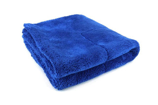 AUTOFIBER | Motherfluffer XL Plush Drying Towel (22" x 22") Blue Car Supplies Warehouse