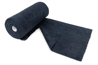 AUTOFIBER | Roll-o-Rags Microfiber Towels on a Roll 12"x12" Black Car Supplies Warehouse
