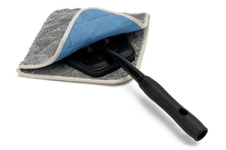 AUTOFIBER | [Reacher Glass Kit] Smooth Glass Flip Towels & Reacher Extension Tool Car Supplies Warehouse