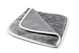 AUTOFIBER | Double Glass FlipWaffle & Twist Microfiber Window Towels 3 pack (8" x 8") Car Supplies Warehouse