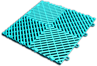 RACEDECK Free Flow Self-Draining Garage Floor System