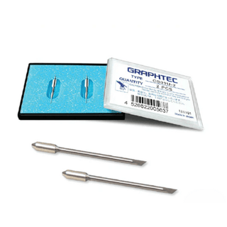 GRAPHTEC CB09UB 0.9mm Supersteel 45° 2 Pack
