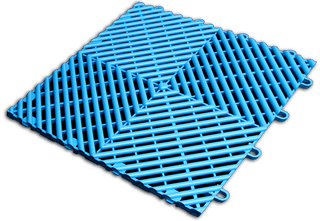 RACEDECK Free Flow Self-Draining Garage Floor System