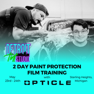 DETAILWISE | 2 Day Paint Protection Film Training @ Detroit Tint Studio (May 23rd & 24th)