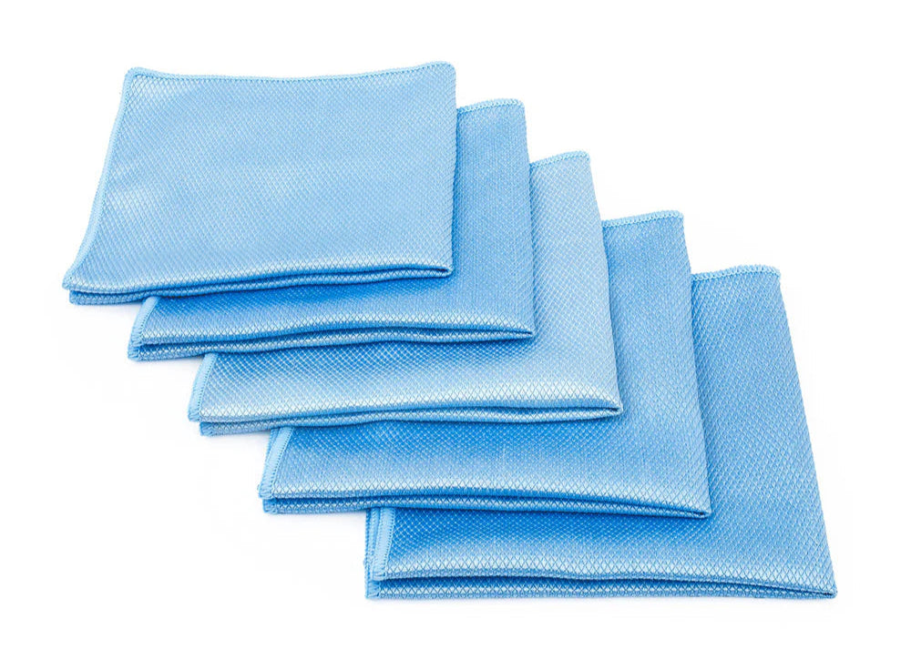 Winware Glass Rag THE RAG COMPANY Diamond Weave Glass & Window Towel (6 Pack) – Car ...