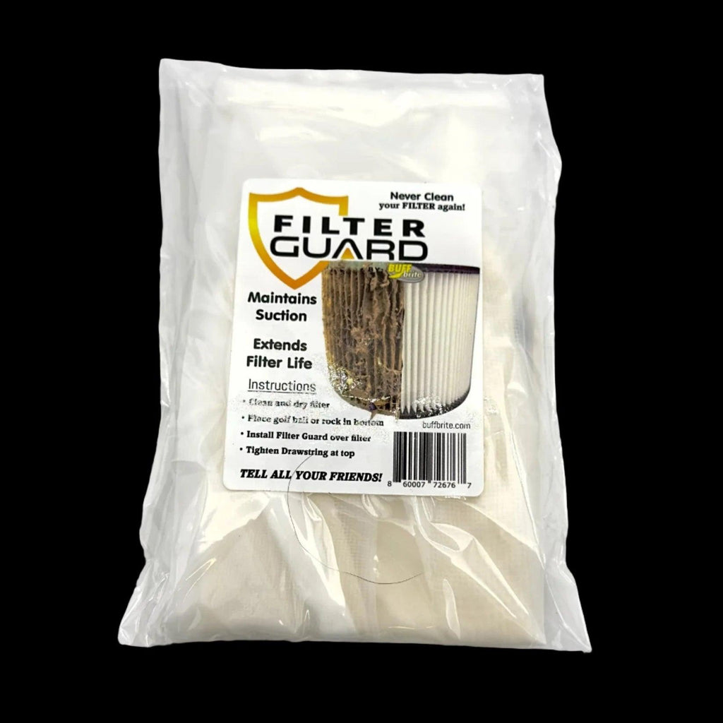 BUFF BRITE Vacuum Filter Guard Pre-Filter – Car Supplies Warehouse