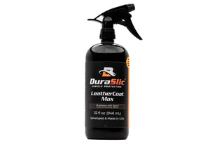 DuraSlick LeatherCoat Max spray bottle on a white background