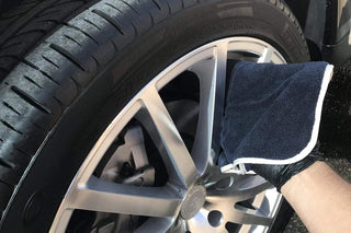 AUTOFIBER | Wheel Flip Microfiber Wheel and Rim Towel (8 in. x 8 in) Car Supplies Warehouse