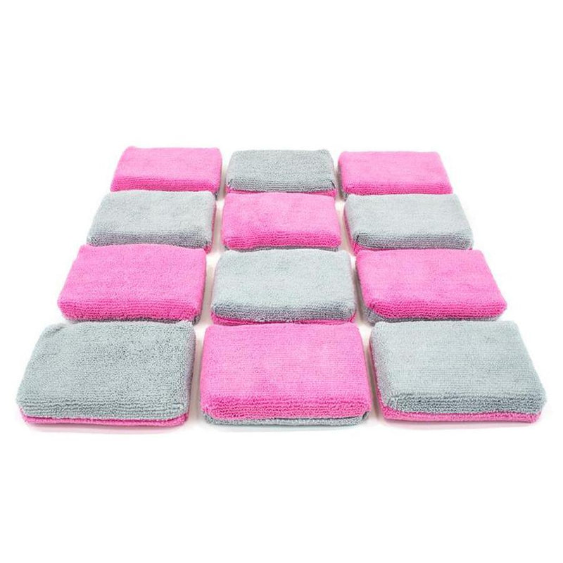 Autofiber Thin Saver Applicator Terry Microfiber Coating Applicator Sponge w/ Plastic Barrier - Car Supplies WarehouseAutofiberapplicatorbest sellercoating applicator
