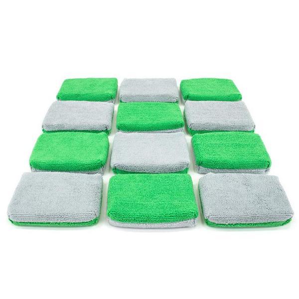 Autofiber Thin Saver Applicator Terry Microfiber Coating Applicator Sponge w/ Plastic Barrier - Car Supplies WarehouseAutofiberapplicatorbest sellercoating applicator
