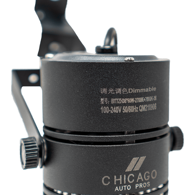 Chicago Auto Pros Dimmable LED Paint Correction Lights - Car Supplies Warehouse spotlights, Detailing Lights, Portable