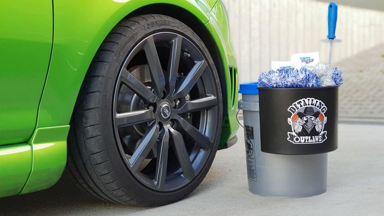 BucketCaddy™ - The Wheel, Tire, & Detailing Brush Organizer for 5