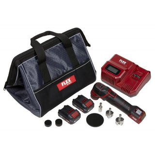 FLEX PXE 80 12.0 EC Polisher Set - Car Supplies WarehouseFLEXbufferscordless polisherDA