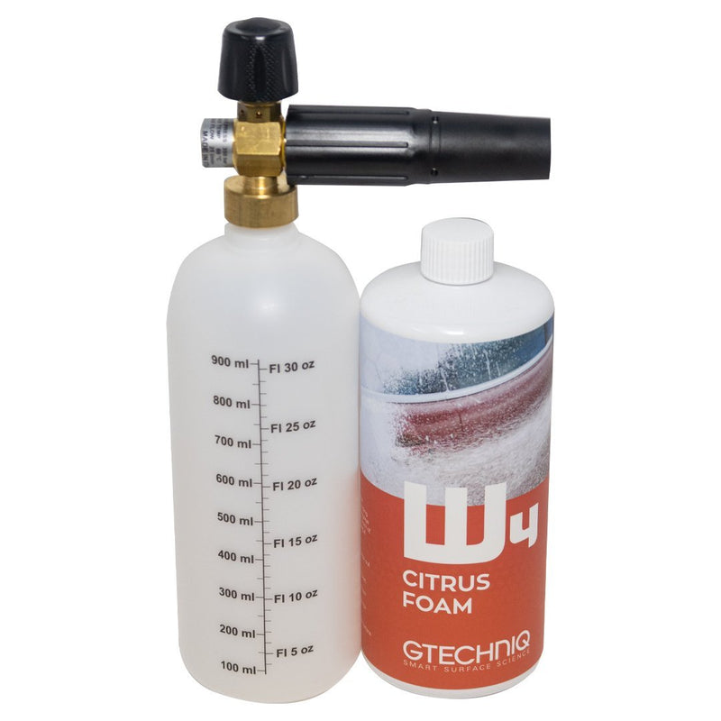 Gtechniq W4 Citrus Foam Detailer's Kit - Car Supplies WarehouseGtechniq KitfoamGtechniqHand Car Wash