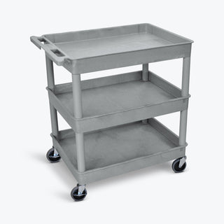 Luxor TC111-B Large Cart With Three Shelves - Car Supplies WarehouseLuxoraccessoriescartcarts