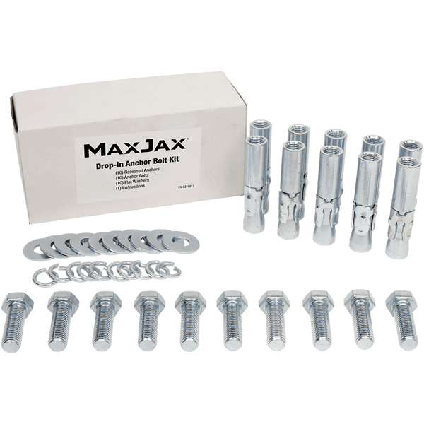 MaxJax Anchor Bolt Kit - Standard Anchor Bolt Kit - Car Supplies WarehouseMaxJaxanchor boltliftlift accessories