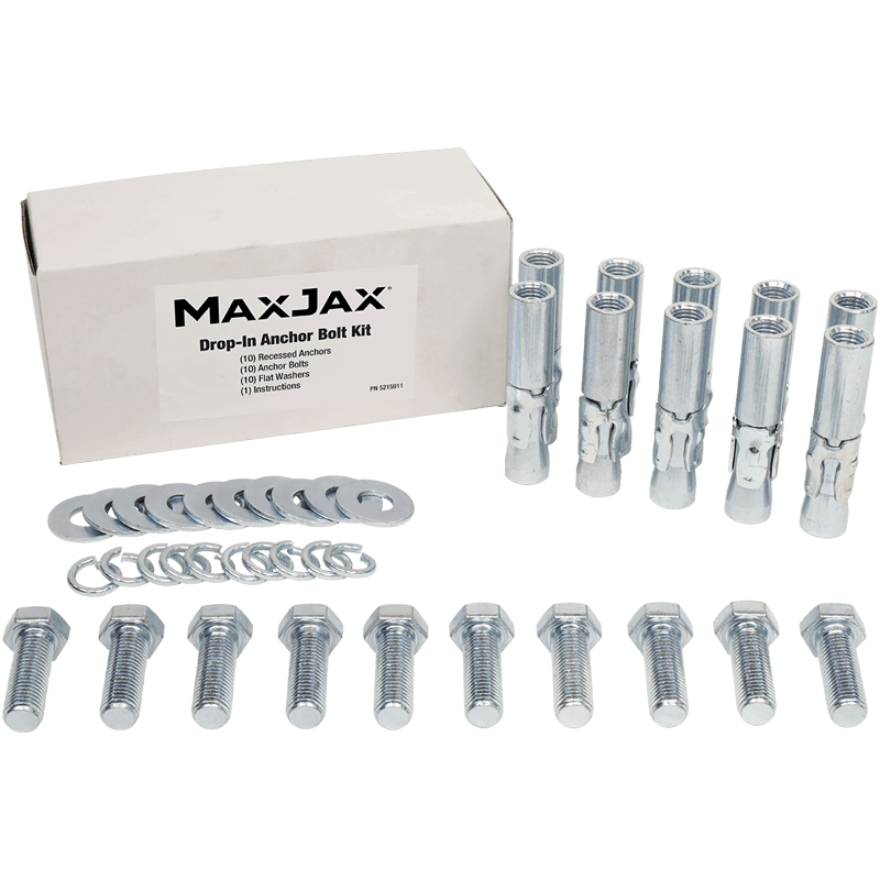 MaxJax Anchor Bolt Kit - Standard Anchor Bolt Kit - Car Supplies WarehouseMaxJaxanchor boltliftlift accessories