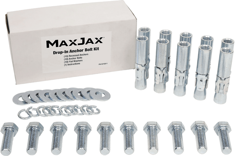 MaxJax Anchor Bolt Kit - Standard Anchor Bolt Kit - Car Supplies WarehouseMaxJaxanchor boltliftlift accessories