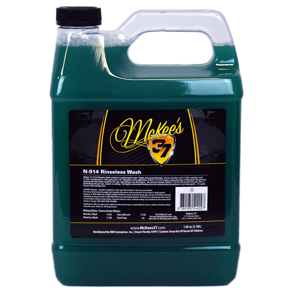 McKee's 37 N-914 Rinseless Wash - Car Supplies WarehouseMcKee's 37clay lubeclay lubricanthand washing