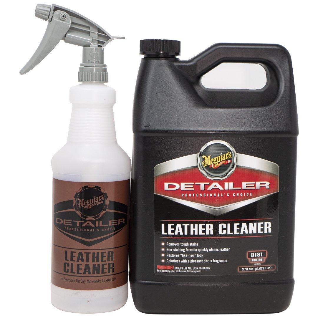 MEGUIAR'S | D180 Leather Cleaner & Conditioner 12 oz Bottle - 12 oz