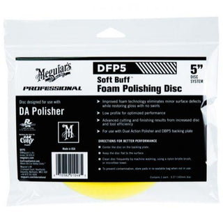 Meguiar's DFP Soft Buff DA Foam Polishing Pad - Car Supplies WarehouseMeguiarsbuffing padsfinishfinishing pads