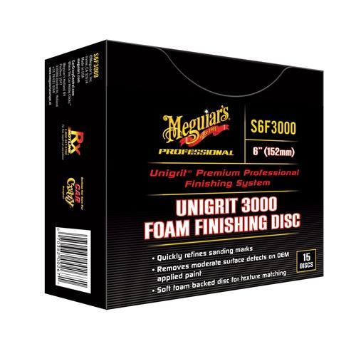 Meguiar's S6F3000 Unigrit 3000 Foam Finishing Disk - Car Supplies WarehouseMeguiarspaintcorrectsand