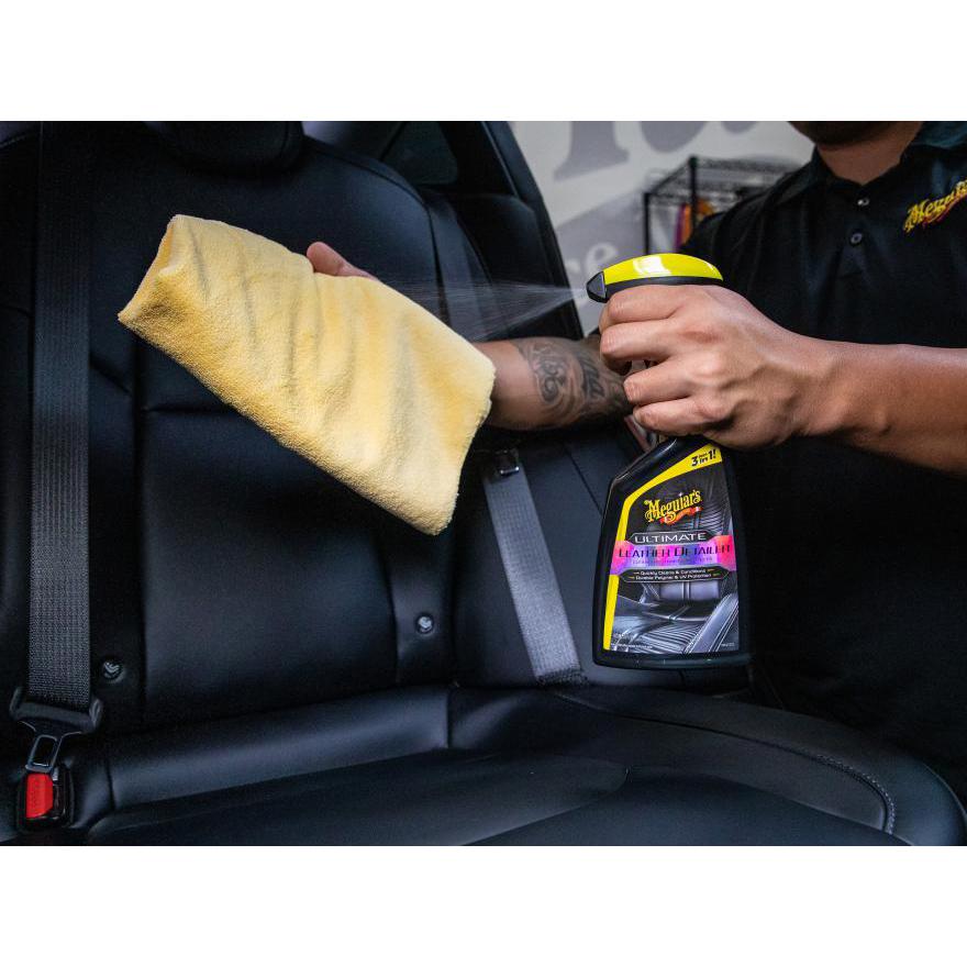 Meguiars D180 Leather Cleaner And Conditioner 3.8L | Vinyl Safe