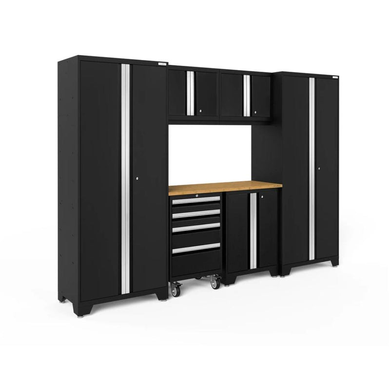 New Age Bold Series 7 Piece Cabinet Set - Car Supplies WarehouseNew AgecabinetCabinet Setgarge
