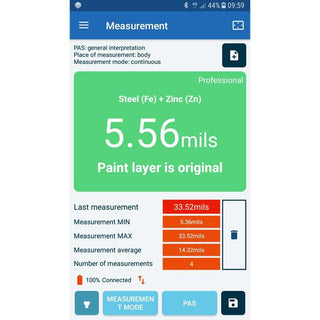 NEX Diag NexPTG Professional Paint Thickness Gauge - Car Supplies WarehouseNEXbluetoothDetail prepgauge