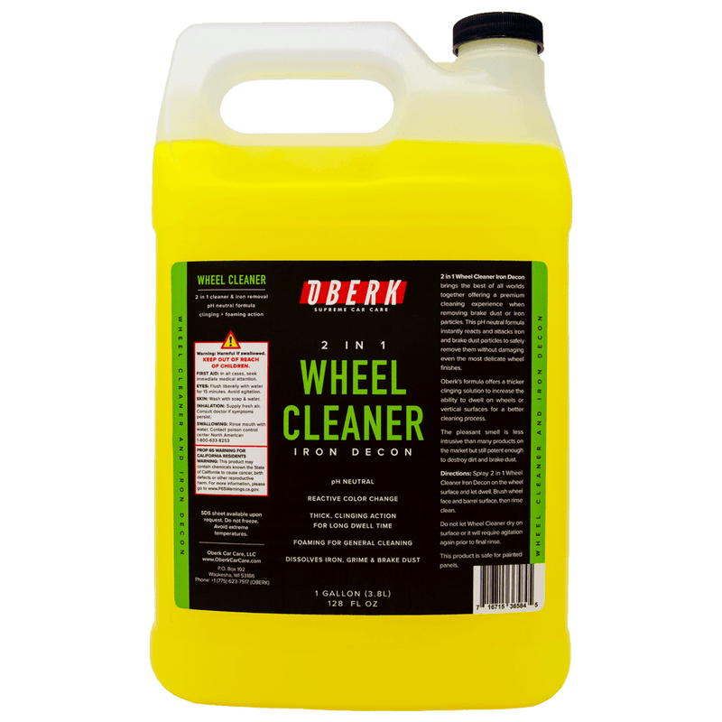 Oberk 2-in-1 Wheel Cleaner - Car Supplies WarehouseOberkacid free wheel cleanerironiron fallout