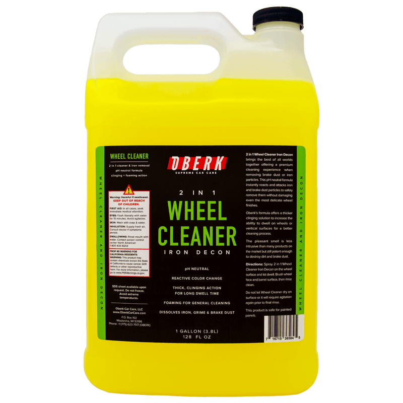 Oberk 2-in-1 Wheel Cleaner - Car Supplies WarehouseOberkacid free wheel cleanerironiron fallout
