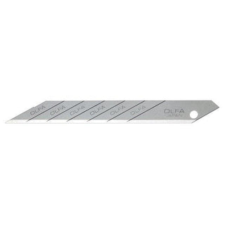 Olfa 9mm Carbon Steel 30 degree snap off blades (A1160B) - Car Supplies WarehouseOlfabladesknifeL1p