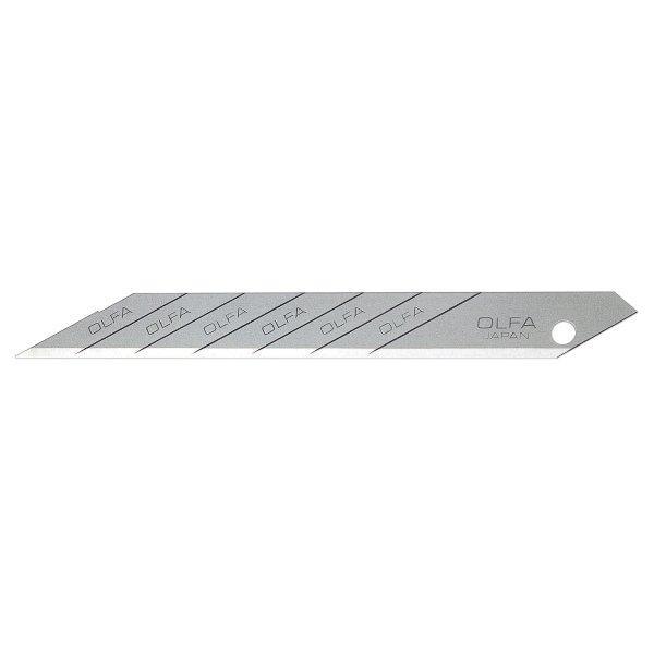 Olfa 9mm Carbon Steel 30 degree snap off blades (A1160B) - Car Supplies WarehouseOlfabladesknifeL1p