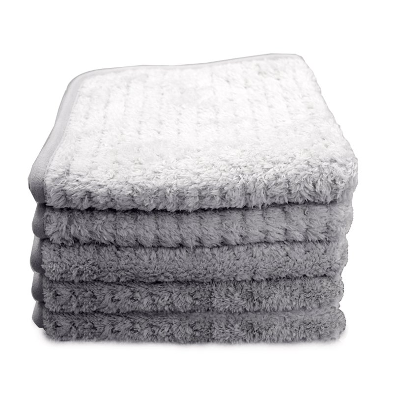 The Rag Company Platinum Pluffle Soft Premium Drying Towel - 50 X 100cm  (Grey)